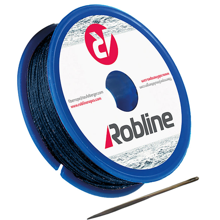 Robline Waxed Whipping Twine Kit - 0.8mm x 40M - Dark Navy Blue [TY-KITBLU]